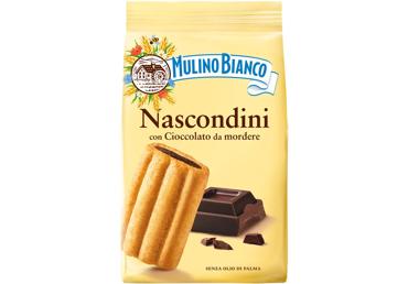 Sausainiai MULINO BIANCO su šokoladu, 330 g