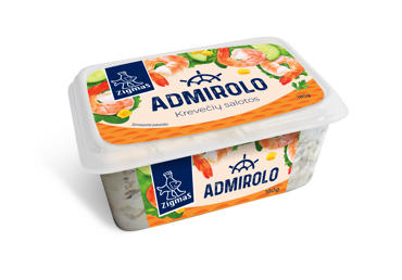 ADMIROLO mišrainė su krevetėmis ZIGMAS, 180 g - 2