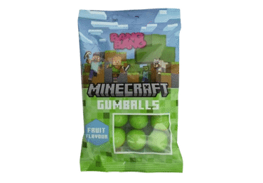 NAUJA! Kramtomoji guma MINECRAFT, 80 g