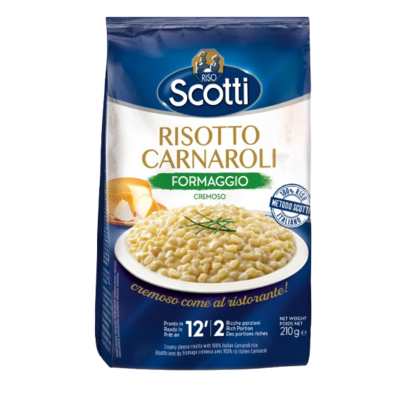 Ryžių rizotas RISO SCOTTI su sūriu, 210 g