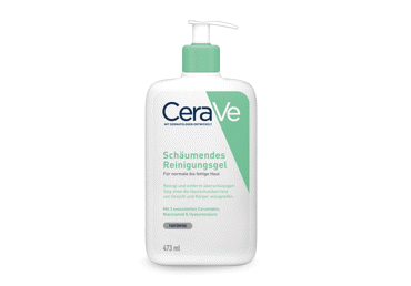 Kūno prausiklis CERAVE FOAMING, 473 ml