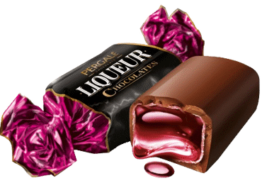 Saldainiai PERGALĖ LIQUEUR su vyšnių likeriu, 190 g - 2