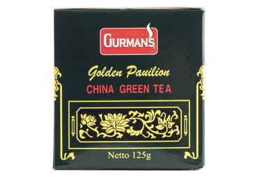 Biri kiniška žalioji arbata GURMAN'S SPECIAL GUNPOWDER, 125 g