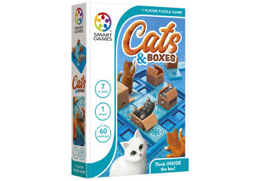 Galvosūkių žaidimas Cats & Boxes SMARTGAMES