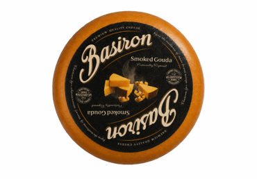 Puskietis sūris BASIRON su pomidorais, alyvuogėmis ir česnakais, 50% rieb.s.m., kg