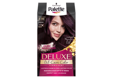 PALETTE DELUXE plaukų dažai 4-99 (880) baklažano
 - 2