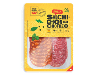 Vytintos dešros SALCHICHON ir CHORIZO WELL DONE, nerūš., 80 g