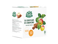 Vaisinė arbata ŽOLYNĖLIS su obuoliais ir cinamonu, 100 g
