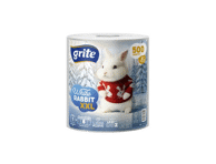 Popieriniai rankšluosčiai GRITE WHITE RABBIT (2 sluoksnių), 1 vnt.