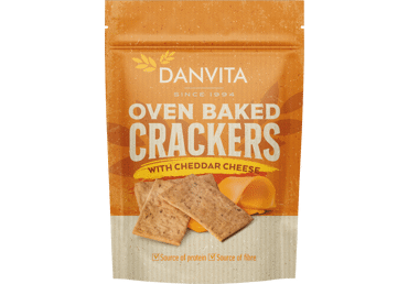 Krekeriai su čederiu, 100 g