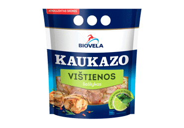 Vištienos Kaukazo šašlykas su žaliąja citrina ir žolelėmis, 700 g
