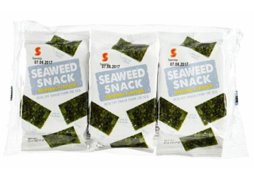 Jūrų dumblių užkandis SAMLIP, 12 g