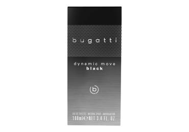 Vyriškas tualetinis vanduo BUGATTI DYNAMIC MOVE BLACK, 100 ml - 2