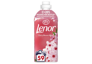 Minkštiklis LENOR Cherry Blossom & Sage, 59 skalb., 1239ml