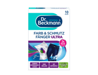 Skalbiamieji lapeliai DR. BECKMANN nuo nusidažymo, 10 vnt.