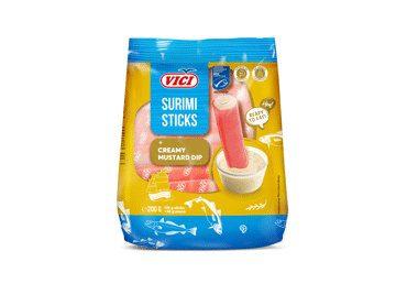 Surimio lazdelės su garstyčių padažu VIČI, 200 g