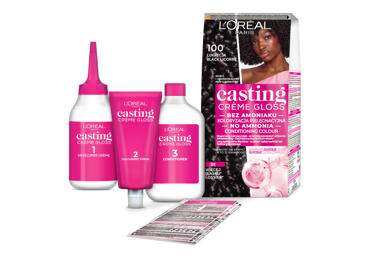 Pusiau ilgalaikiai plaukų dažai be amoniako L'OREAL PARIS Casting Creme Gloss, 100 - 2