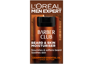 Vyriškas veido kremas L'OREAL MEN BARBER CLUB, 50 ml