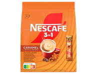 Tirpiosios kavos gėrimas NESCAFE 3IN1, karamelės sk., 128 g