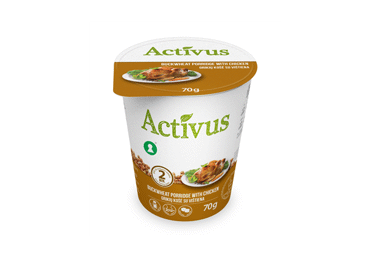 Grikių košė ACTIVUS su vištiena, 70 g Grikių košė ACTIVUS su vištiena, 70 g