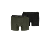 Vyriškos boksikės, PUMA, 2 vnt., juoda, žalia spalva, dydis: S