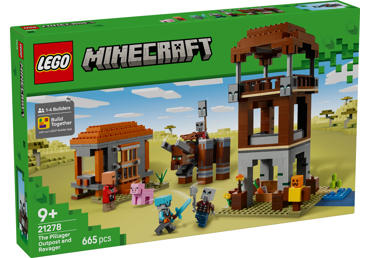 Konstruktorius PLĖŠIKŲ SARGYBOS BOKŠTAS LEGO 21278, 1 vnt.