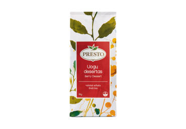 Vaisinė arbata PRESTO (UOGŲ DESERTAS), 90 g