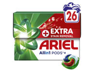 Skalbimo kapsulės ARIEL Extra Clean, 26 skalb.