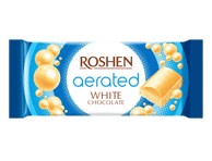 Baltasis akytasis šokoladas ROSHEN AERATED, 80 g