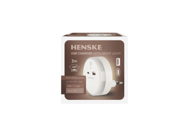 USB kroviklis su šviesos funkcija HENSKE, 1 vnt. - 2