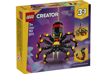 Konstruktorius Laukiniai gyvūnai: nepaprastas voras LEGO