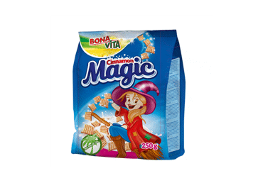Javainiai kvadratėliai su cinamonu CINAMON MAGIC, 250 g Javainiai kvadratėliai su cinamonu CINAMON MAGIC, 250 g