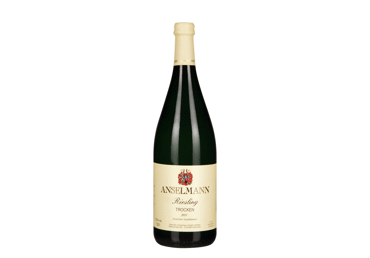 Baltasis sausas vynas ANSELMANN RIESLING TOCKEN, 12,5 %, 1 l