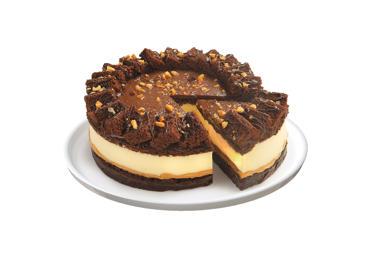 Šokolado skonio tortas su maskarponės sūrio kremu, vidutinis, 1 kg
