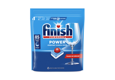 Indaplovių indų ploviklio tabletės „Finish Power\