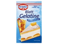 Želatinos lapeliai DR. OETKER, 10 g
