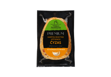 K. r. vištienos kumpelis ČYZAS su česnakais, kmynais, a. r., 400 g