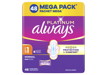 Higieniniai paketai ALWAYS Platinum Normal, Mega Pack, S1, 48 vnt.