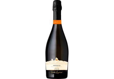 Putojantis baltasis vynas CASTELLO LONGOBARDO Prosecco Extra Dry DOC, 11 %, 0,75 l