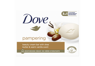 Gabalinis tualetinis muilas DOVE SHEA BUTTER, 90 g