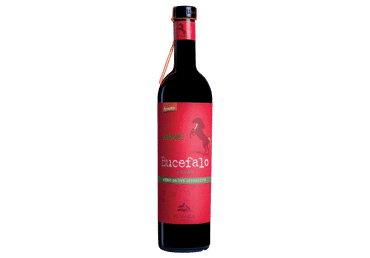 Eko. raudonasis pusiau sausas vynas BUCEFALO APPASSIMENTO, 750 ml