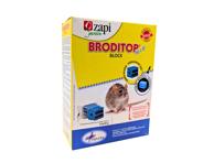 Graužikų nuodai BRODITOP BLUE BLOCK, vaško blokeliai, 300 g