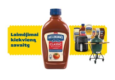 Švelnus kečupas HELLMANN'S, 477 g - 1