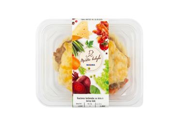 Apkeptas vištienos kepsnys su bulvių koše, 300 g