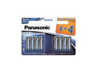 Elementai PANASONIC EVOLTA LR6EGE (4 + 4 vnt.), 8 vnt.
