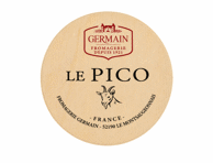 Ožkų pieno sūris LE PICO GERMAIN, 45 % rieb. s. m., 125 g
