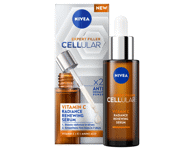 NIVEA CELLULAR EXPERT FILLER SPINDESĮ SKATINANTIS serumas su vitaminu C