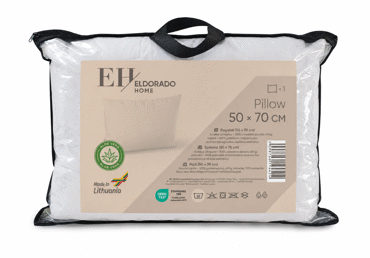 Pagalvė ELDORADO HOME aloe vera, 50 x 70 cm, 1 vnt.