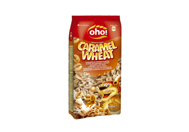 Karamelės skonio kviečiai OHO! (CARAMEL WHEAT), 150 g Karamelės skonio kviečiai OHO! (CARAMEL WHEAT), 150 g