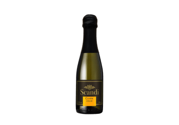 Putojantis aromatizuotas baltasis sausas vyno gėrimas SCANDI, 200 ml